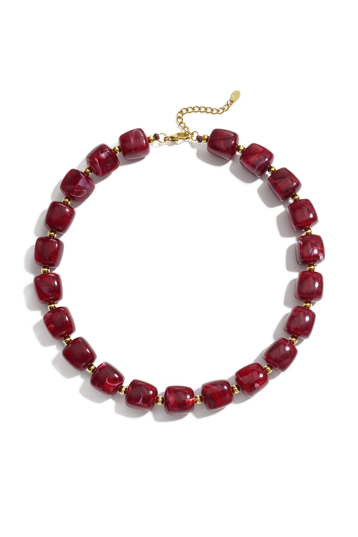 Acryl kralenkettingen met kleurverloop, eenvoudige, alledaagse serie, dames sieraden
