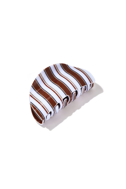 Haarclips met strepen, dagelijkse PVC-accessoires