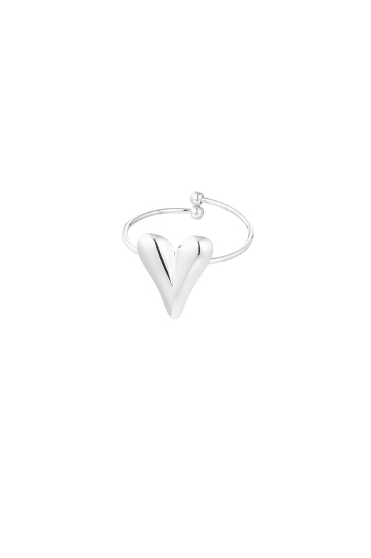aesthetic hartjes ring