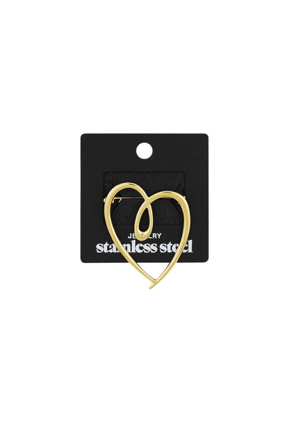 broche crazy heart