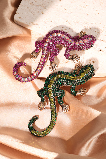 Salamander Brooche