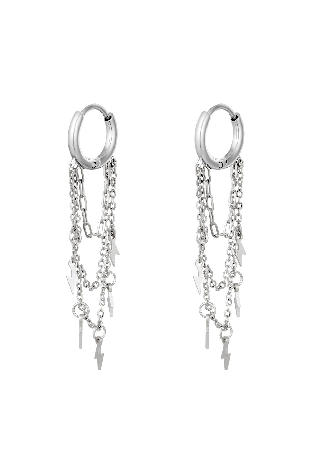 Oorbellen Thunder Goud kleur Stainless Steel