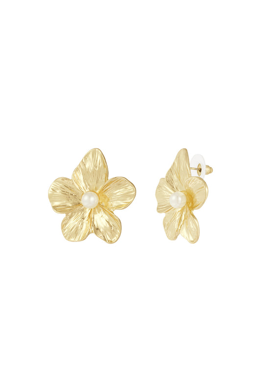 hawaiian pearl oorbellen