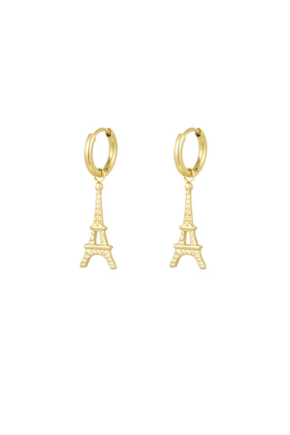 eiffel oorbellen