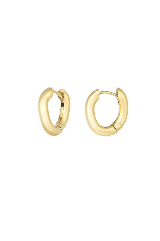 gentle curve oorbellen