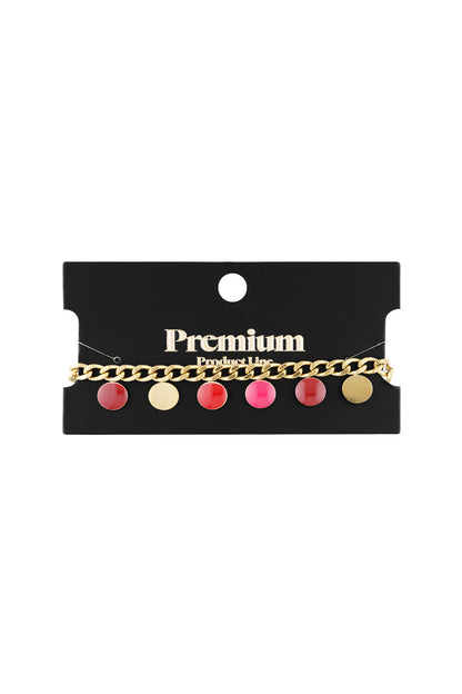 armband red coin