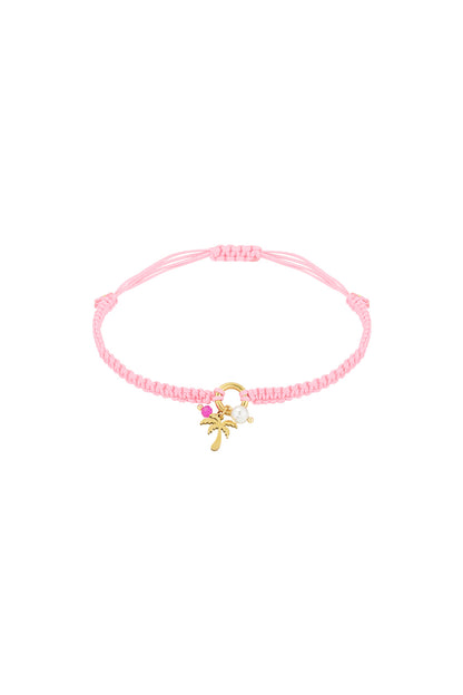 palm paradise armband - oranje en 