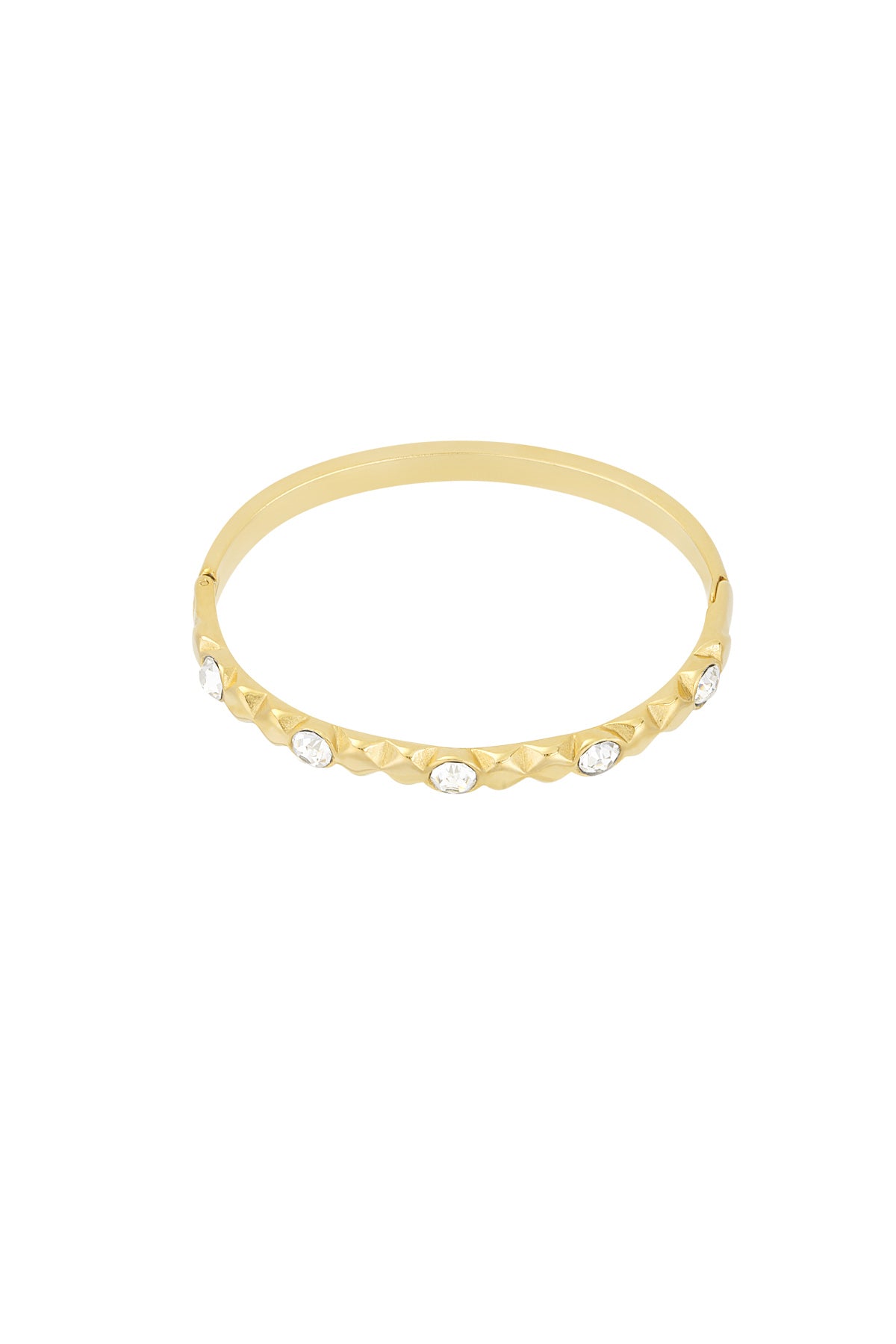diamond relief armband