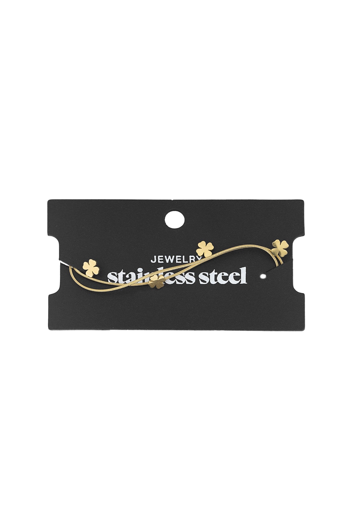 dubbele klaver armband