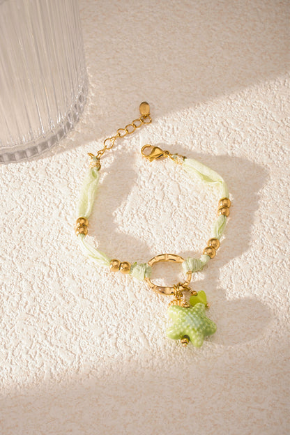 starry armband - groen & 