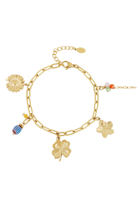 bloemige armband