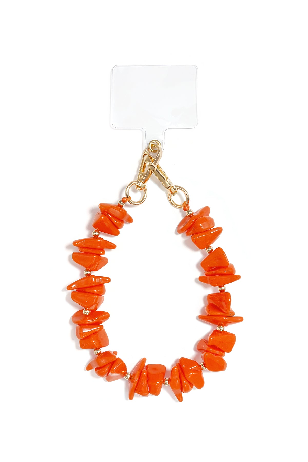 Telefoonketting met kralen, eenvoudige acryl accessoires voor dagelijks gebruik