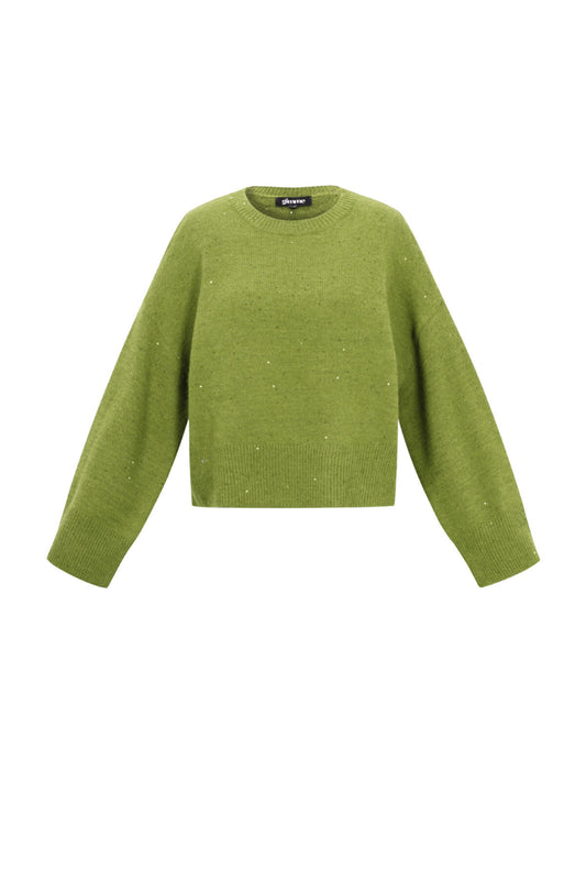 Gebreide Polyestervezel Vrouwen Truien Casual Effen Kleur Herfst/Winter