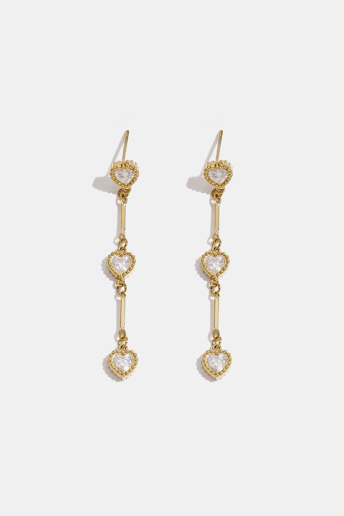 Oorbellen met hangertjes van roestvrij staal en ketting, elegant, geschikt voor feestjes en bijeenkomsten, luxe serie damessieraden