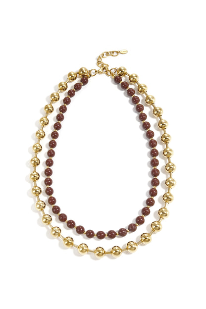 Acryl gelaagde kettingen kralen casual dagelijks eenvoudig serie dames sieraden