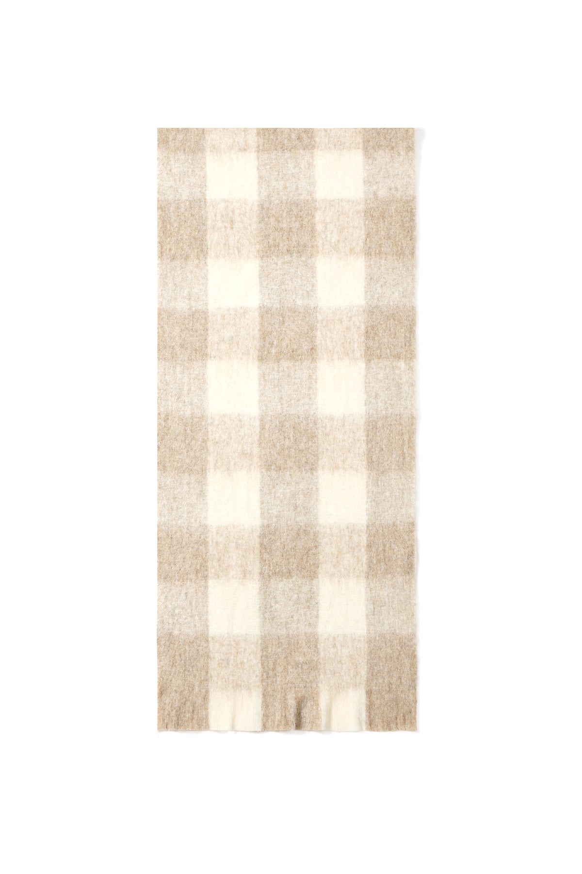 Wintersjaals met ruitpatroon, eenvoudig, polyester, geschikt voor dagelijks gebruik.