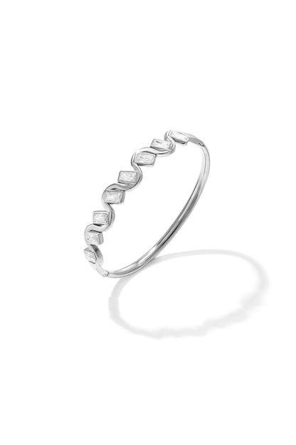 Roestvrijstalen rechthoekige armbanden, eenvoudige dagelijkse sieraden uit de Simple Series voor dames.