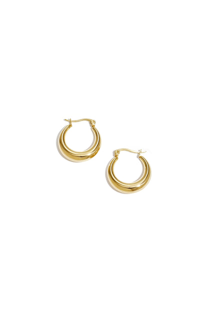 Oorbellen Arched Stainless Steel