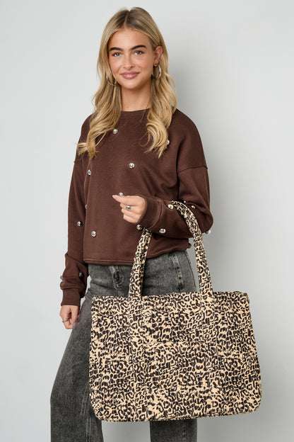 Tote Bags Luipaardprint Dagelijks Polyester Dagelijkse Accessoires