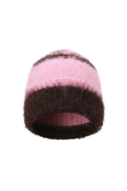 Muts met strepen, casual, polyester, dagelijkse accessoires