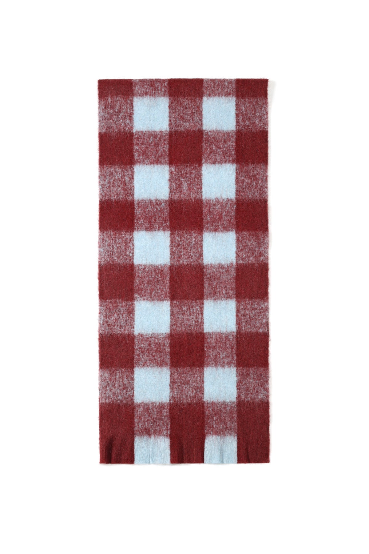 Wintersjaals met ruitpatroon, eenvoudig, polyester, geschikt voor dagelijks gebruik.