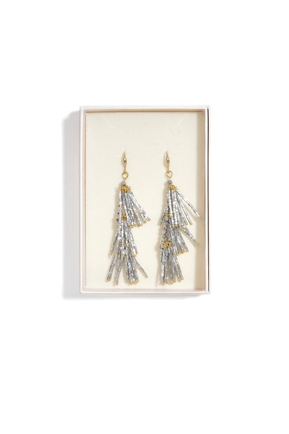 Glazen hangende oorbellen met kralen, elegante en luxe serie voor dagelijks gebruik, damessieraden