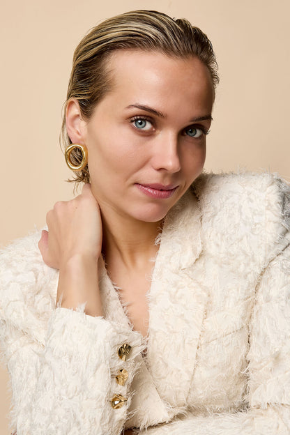 Oorbellen met onregelmatige vorm Casual Dagelijks Eenvoudig Serie Dames sieraden