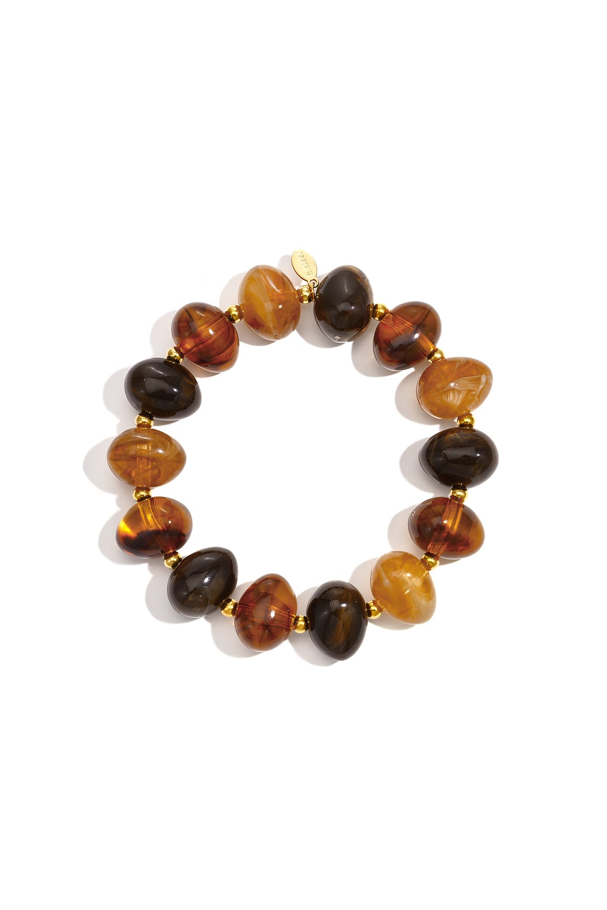 Acryl kralenarmbanden met onregelmatige vorm, eenvoudige, alledaagse serie, damessieraden