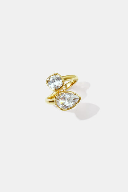 Minimalistische ringen van roestvrij staal in ovale vorm, eenvoudige dagelijkse sieraden uit de Simple Series voor dames.