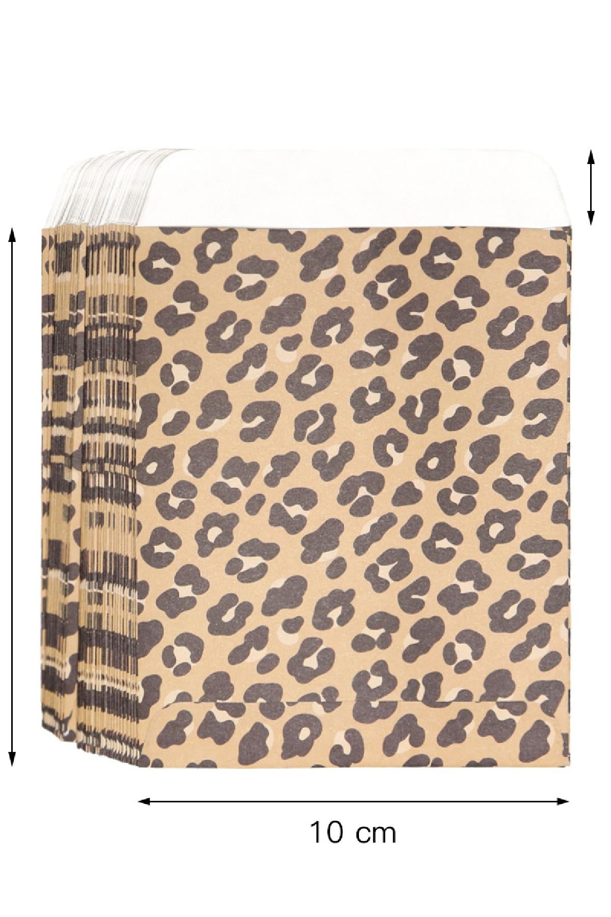 Cadeautasje - Klein met luipaardprint