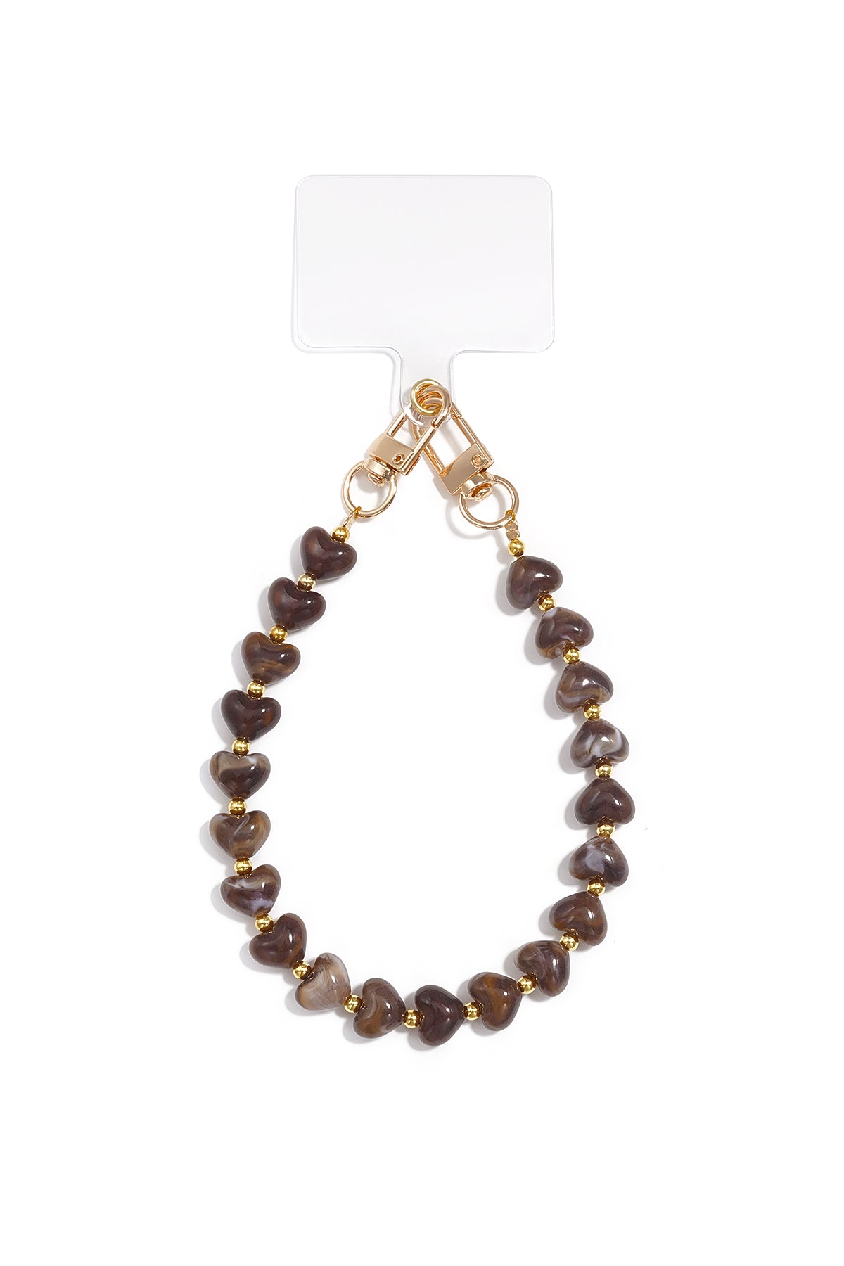 Telefoonketting met hartje, casual, acryl, dagelijkse accessoires