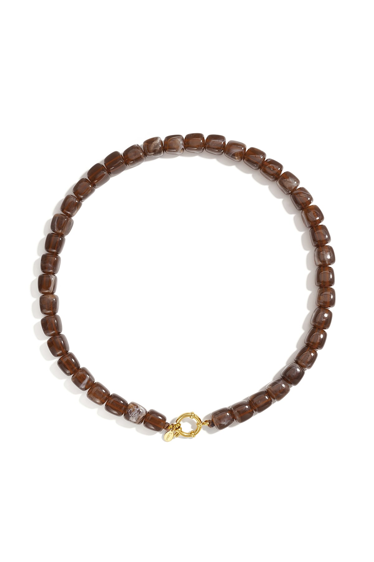 Acryl kralenkettingen met kleurverloop, casual, alledaagse, eenvoudige serie, dames sieraden
