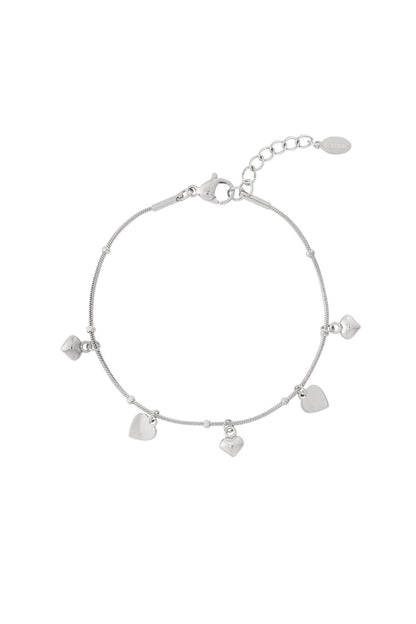 Mini hartjes armband