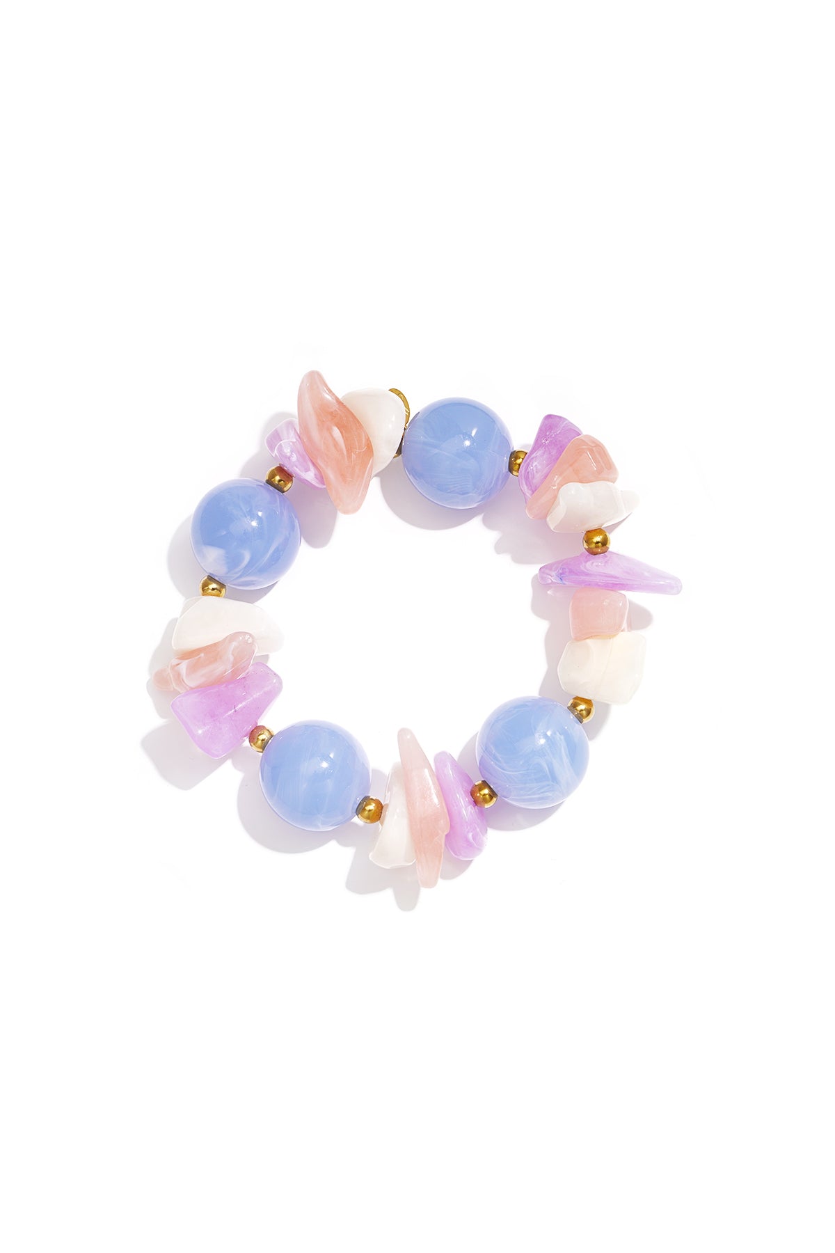 Armband met variërende kralen