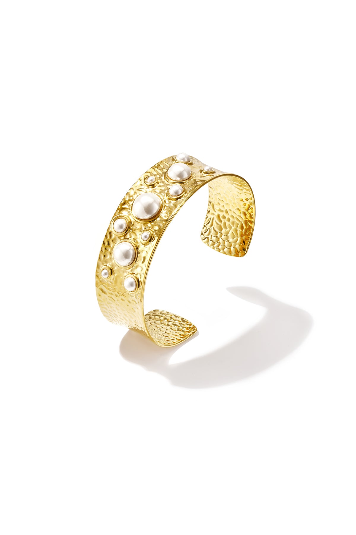 Roestvrijstalen manchetarmbanden met onregelmatige vorm, casual, dagelijks gebruik, eenvoudige serie, dames sieraden