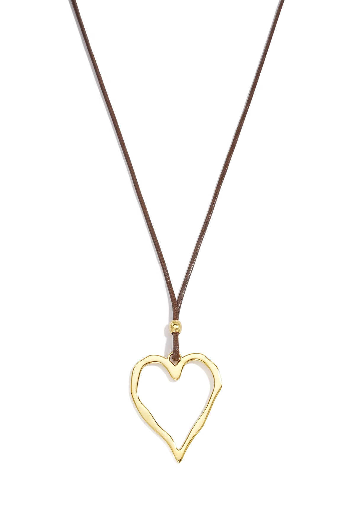 Lange roestvrijstalen halsketting met hartje, eenvoudige, alledaagse serie, dames sieraden