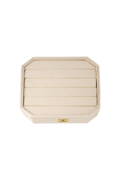 Display voor ringen Lichtroze Flannel