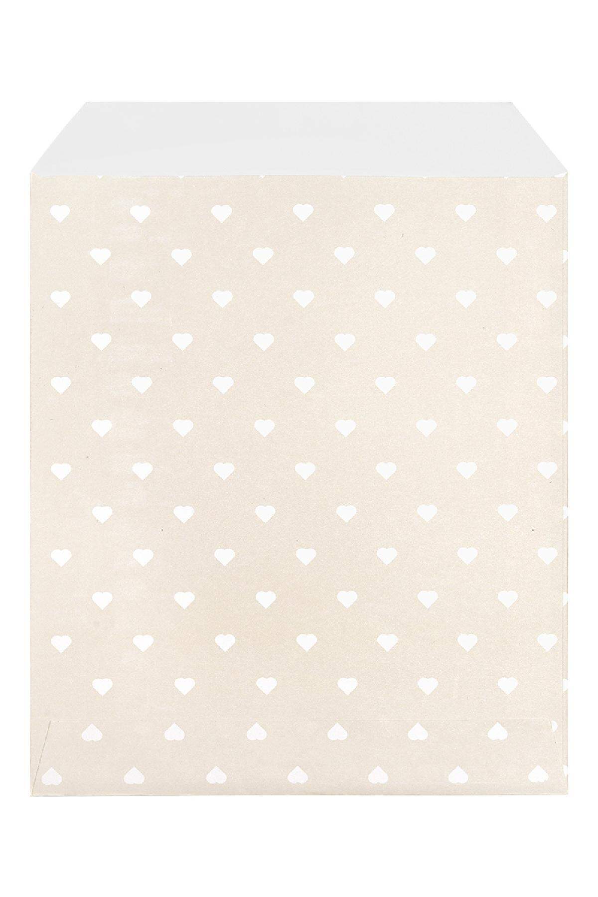 Papieren cadeauzakje Beige