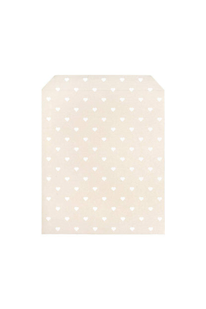 Papieren cadeauzakje Beige