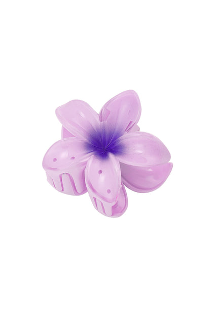 Haarclip met gradiëntbloem Hawaii love