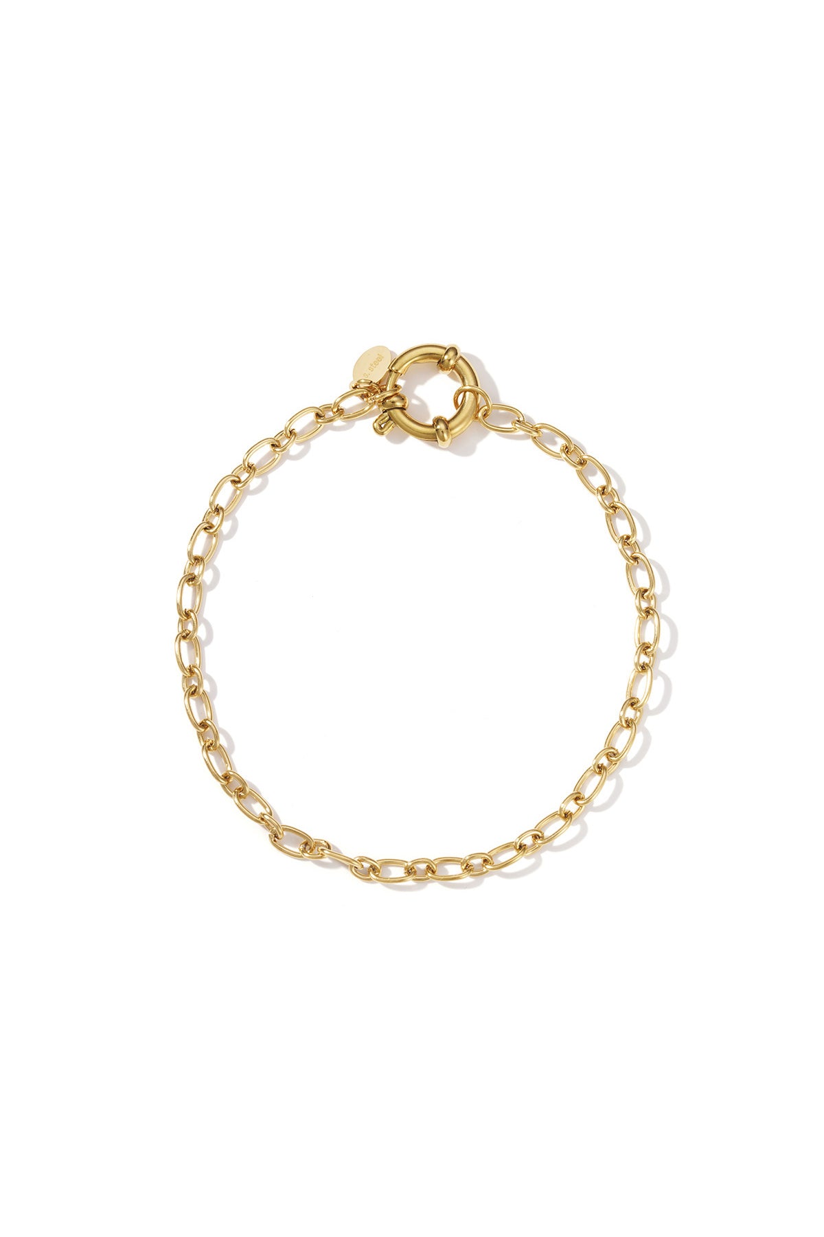 Roestvrijstalen kettingarmbanden, ketting DIY, dagelijkse eenvoudige serie, damessieraden