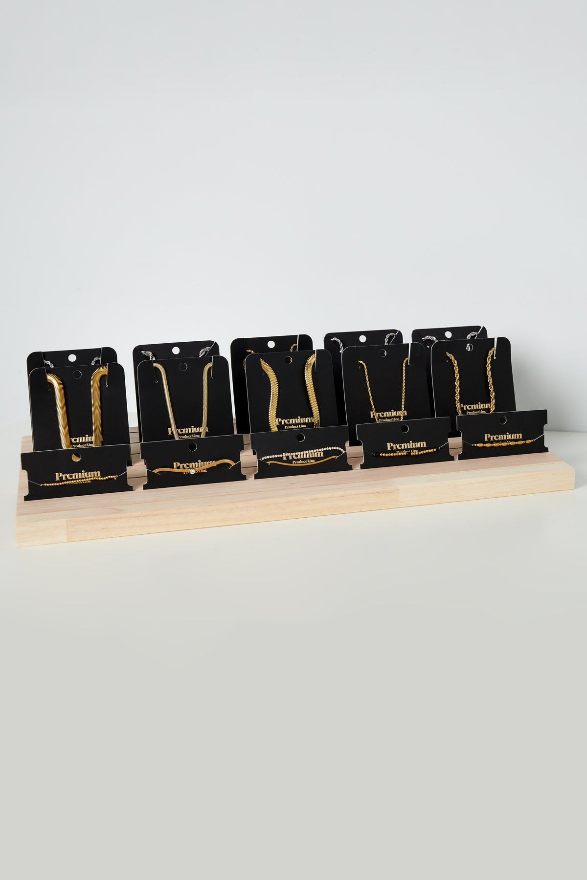 Houten jewelery tray