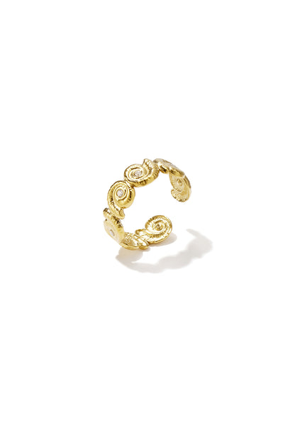 Minimalistische ringen van roestvrij staal met een onregelmatige vorm, eenvoudige, alledaagse serie, damessieraden