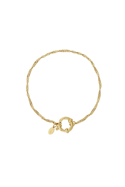 Roestvrijstalen kettingarmbanden Ketting DIY Dagelijkse eenvoudige serie Damessieraden