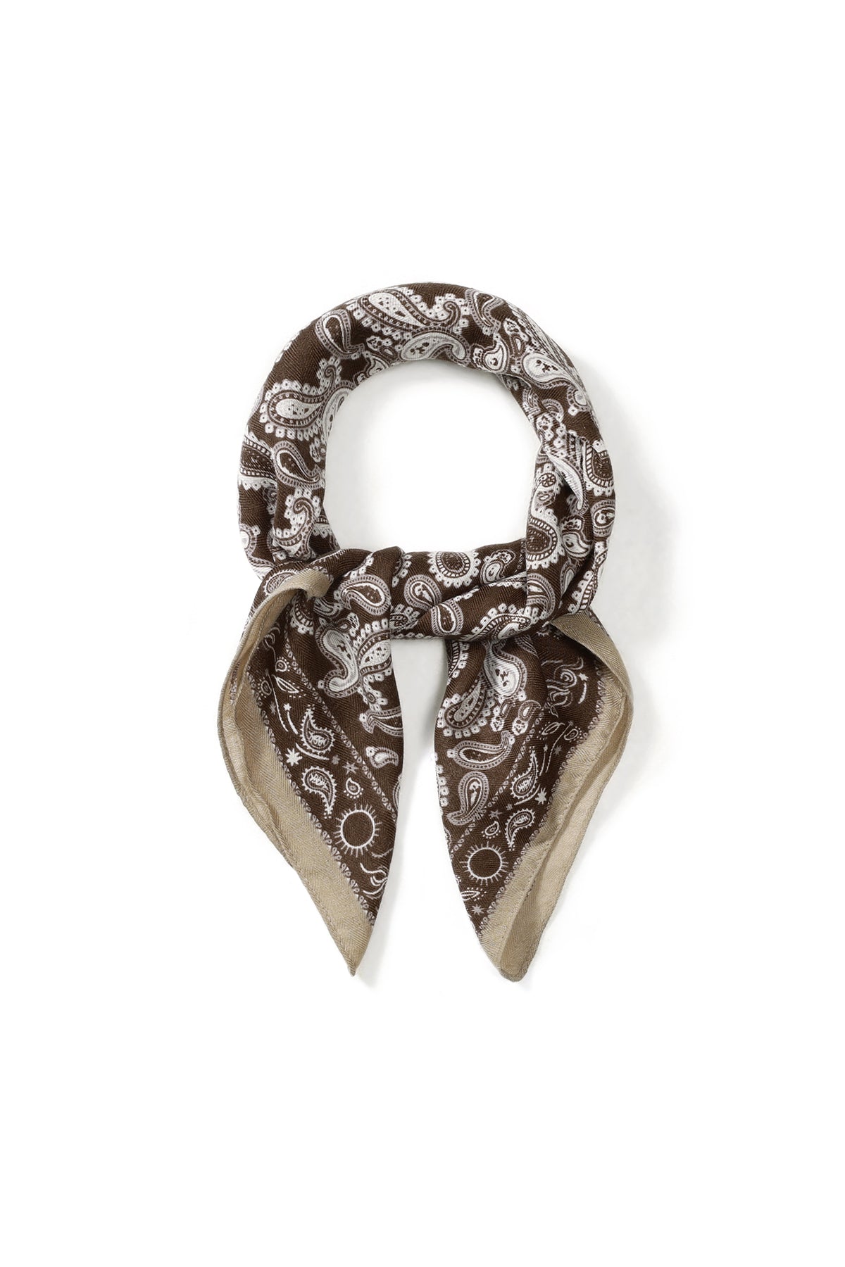 Wintersjaals met paisley-patroon, klassiek fluweel, dagelijkse accessoires