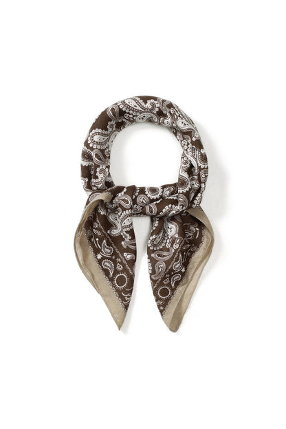 Wintersjaals met paisley-patroon, klassiek fluweel, dagelijkse accessoires