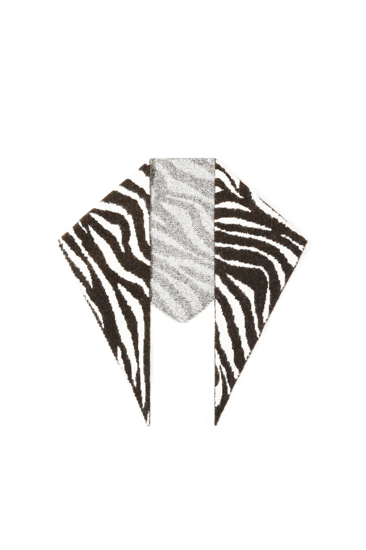 Sjaal met zebraprint