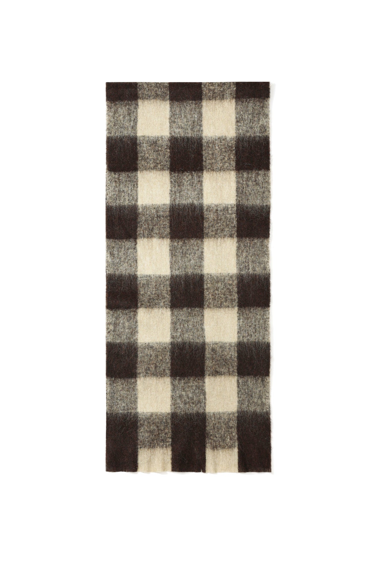 Wintersjaals met ruitpatroon, eenvoudig, polyester, geschikt voor dagelijks gebruik.