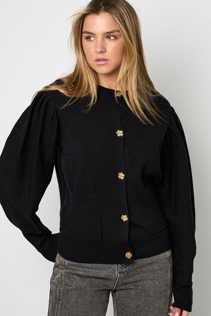 Gebreide Viscose Dames Cardigan Herfst/Winter Casual Solide Kleur