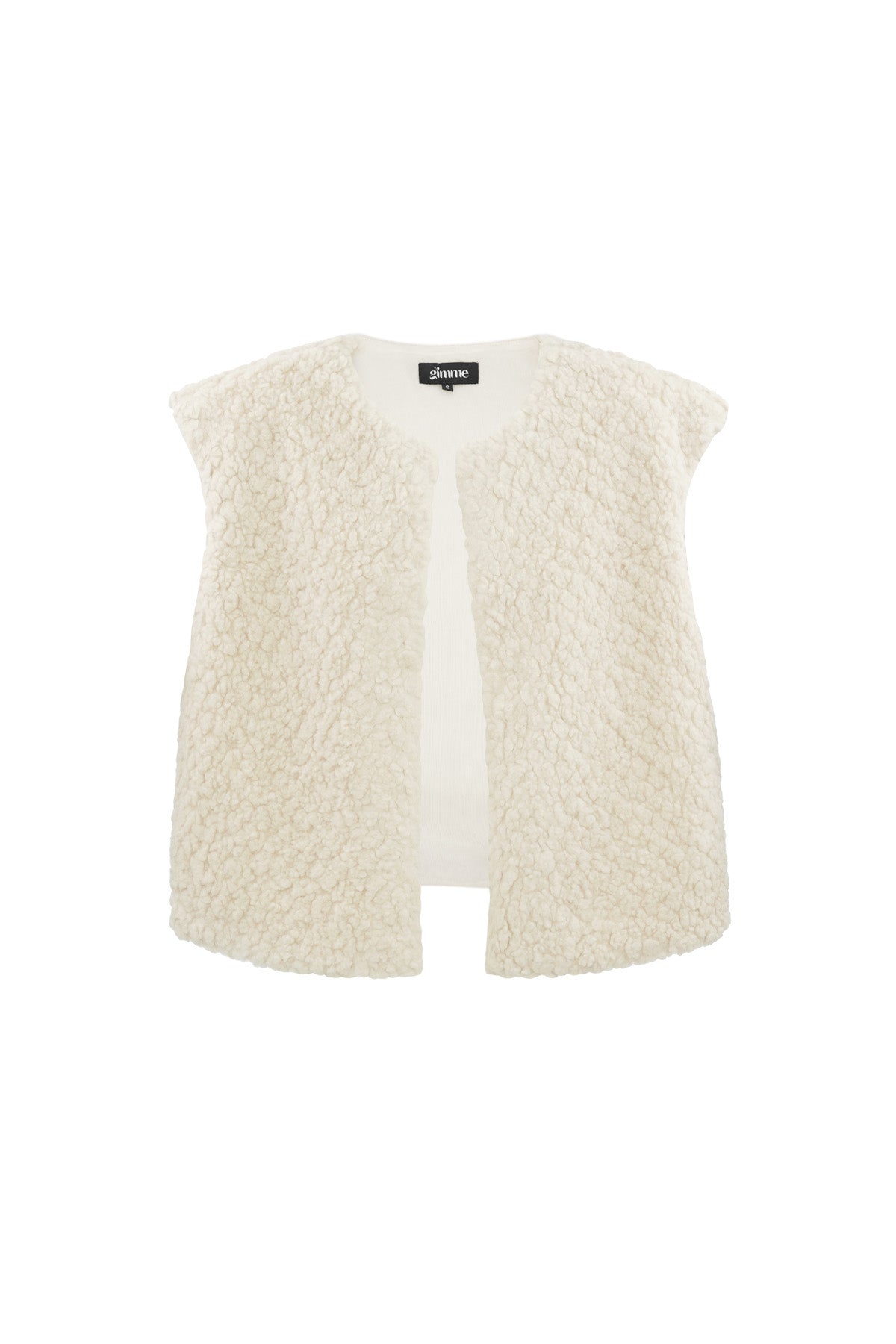 Woven Polyester Fiber Vrouwen Vest Casual Solid Color Fall/Winter